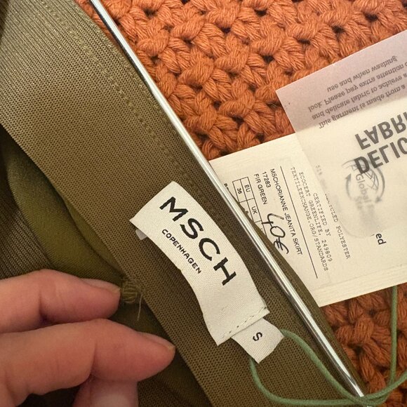 MSCH Copenhagen Satin Skirt - Picture 4 of 4